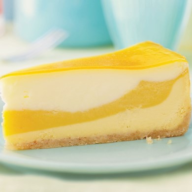 Mango Passion Fruit Cheesecake