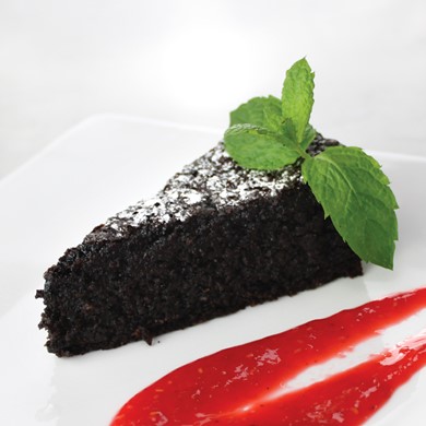 Flourless Chocolate & Olive Oil Cake