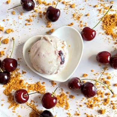 Clotted Cream & Amarena Cherry